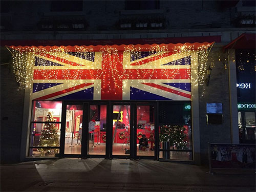 杜莎圣誕節美陳